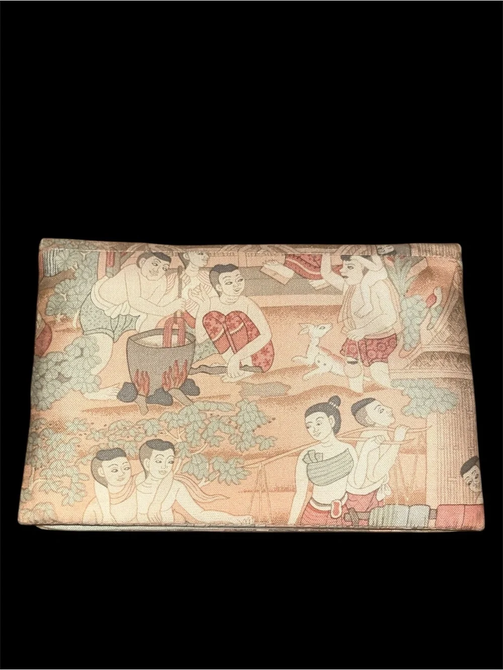 VNT Jim Thompson Silk Vanity Pouch